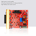 Miniatyrbillede 4 af 5: Effektforstærker Audio Board 180W+180W 2.0 Kanal FET Højttalerforstærker Lydforforstærker Dobbelt AC18V-26V Med Blæser