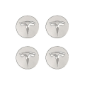 Miniatyrbilde 1 av 5: Tesla Model3/x/s/y Navkapsel Deksel Deksel Modifisering Tilbehør Sølv (FMY)