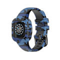Miniatyrbillede 2 af 5: Til Garminfit Jr 3/garmin Vivofit Jr 3 Åndbar Rem Svedtæt Anti-ridse H Camouflage Blue