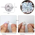 Miniatyrbillede 2 af 4: 50 stk. Mini S Led S, Dby S Til, Bryllupsrotte white
