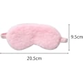 Miniatyrbild 2 av 8: 4 st Plysch Ögonmask Mjuk Fluffig Plysch Ögonmask Sovmask Justerbar för Barn Vuxna Kvinnor