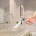 Miniatyrbillede 2 af 5: Håndholdt bidet-sprøjte til toilet til vask Toiletsprøjtepistol Brusesprøjte Babyklud Ble Vaskemaskine C