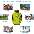Miniatyrbild 5 av 6: Jul Grinch 3d Print Hoodies Män Kvinnor Hooded Sweatshirt XL