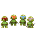 Miniatyrbild 3 av 7: 4 Pack/Set Ninja Turtles Figurer Leksaker Samlingar Modeller Små Prydnader Gåvor