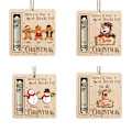 Miniatyrbild 1 av 5: 4 st Pengarhållare Julgranshängande Ornament Julgransdekoration Present 4PCS