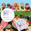 Miniatyrbild 9 av 9: Stitch Adventkalender 2024 Smycken Adventkalender 2024 Jul 24 Dagar Nedräkningskalender med DIY Armband Jul Semester Ornament Flickor Present