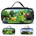 Miniatyrbild 3 av 6: Minecraft pennfodral pennfodral för flickor tecknad förvaringspåse studentartiklar skolmaterial presenter #2