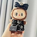 Miniatyrbild 1 av 4: Speciellt Designad för Labubu Kläder, 17cm Labubu Kollektion Innehåller Exklusiva Trendiga Dockkläder för Labubu Tillbehör (utan dockor) B