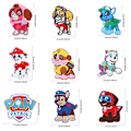 Miniatyrbild 2 av 4: 9PCS PAW Patrol Fjärilar Taylor Swift Broderade Stryk på Sy på Patchar Badge Applikation 9PCS