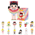 Miniatyrbild 1 av 10: POP MART Molly When I was a Kid Series Figuriner, DIMOO Blind Box Figuriner Samlarleksaker (Slumpmässigt en)