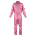 Miniatyrbild 3 av 5: Vuxen Barbie Outfit För Män Ken Cosplay Kostymer Rosa Overall XL