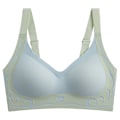 Miniatyrbild 1 av 8: Push-up Sömlös BH för Kvinnor, Utjämnande BH utan Bygel Anti-Häng Minimizer BH Cream L