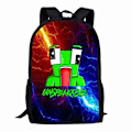 Miniatyrbild 1 av 8: Barnryggsäck Anime Ryggsäck UNSPEAKABLE Ryggsäck för Män Pojkar Vuxna Reseryggsäck för Kontor Skola Laptopväskor C