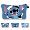 Miniatyrbild 3 av 5: Disney Lilo och Stitch presenter sminkväska inspirerande presenter till kvinnor kosmetisk väska resefodral examen julklapp födelsedagspresent C