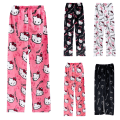 Miniatyrbild 2 av 3: Damsjul Jul Pyjamas Cartoon Flanellbyxor Sovande Pyjamas C M