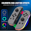 Miniatyrbild 10 av 10: Ett par för Nintendo Switch Joy Con-kontroller Gamepad Vänster + Höger Joypad Trådlöst Pikachu