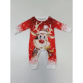 Miniatyrbild 3 av 4: Elk Julpyjamas Familjematchande Nattkläder Barn Pyjamas Set Baby 6M