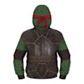 Miniatyrbild 2 av 3: Barn Pojkar Mutant Ninja Turtles Jacka Full Zip Hoodie Kappa Toppar Mask Ytterkläder XS
