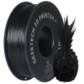 Miniatyrbillede 1 af 4: GEEETECH Sort 3D PLA Filament 1,75 mm 1 kg til 3D-printer, 1 kg 1 spole, 0,02 mm høj præcision