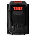 Miniatyrbild 3 av 5: vhbw Ersättningsbatteri för Black & Decker BL1318, BL1518, BL2018, BL4018 för elverktyg (2000mAh Li-ion 18 V) Svart
