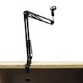 Miniatyrbild 3 av 3: Vikbart mikrofonfäste Stativ Clamp Arm Hängande Microphone Studio