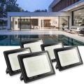 Miniatyrbild 1 av 4: 5 ST LED Flood Lights 100W Hög ljusstyrka utomhusspotlight Vattentät IP66 Cool White 6000K Svart