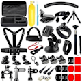 Miniatyrbillede 1 af 4: AFAITH Tilbehør GoPro Hero 13 1 2 11 10 9 8 7 Black Hero Max, med stativmonteret stangsele Styr Stativ Embar