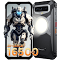 Miniatyrbillede 1 af 6: FOSSiBOT F102 Robust smartphone 6,58" FHD+ 16500mAh med campingbaglygte 12GB + 256GB Android 13.0 NFC Black