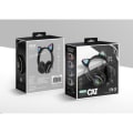 Miniatyrbillede 4 af 4: Bluetooth Headset LED Genopladeligt og foldbart trådløst gaming-headset med indbygget mikrofon Unik Gave Sort
