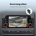 Miniatyrbild 3 av 5: SWAREY Universal Carplay Bluetooth Bilradio med backkamera 5 tums pekskärm Mirror Link FM