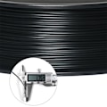 Miniatyrbillede 2 af 4: GEEETECH Sort 3D PLA Filament 1,75 mm 1 kg til 3D-printer, 1 kg 1 spole, 0,02 mm høj præcision