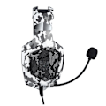 Miniatyrbild 2 av 4: ONIKUMA K8 Gaming Headset för Nintendo Switch PS4 Xbox One - Kamouflage med mikrofon Vit