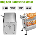Miniatyrbillede 1 af 3: Roterende motorgrill i rustfrit stål - Helt lammesteg AC 220~240V - 15W
