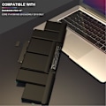 Miniatyrbild 2 av 4: SWAREY 10,95V 8800mAh Li-Polymer A1417 laptopbatteri kompatibelt med A1417, 20-739-A, 020-7469-A batteripaket Svart