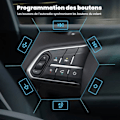 Miniatyrbillede 4 af 5: SWAREY Universal Carplay Bluetooth Bilradio med bakkamera 5 Tommer Touch Screen Mirror Link FM