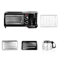 Miniatyrbild 3 av 4: 3 i 1 frukostmaskin - WIRLSWEAL - Svart - Brödrostar och grillar - 1050W