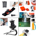 Miniatyrbild 3 av 4: Tillbehörspaket för utomhussporter för GoPro 4 Session Hero - 4-3+ - 3-2-1 kamera