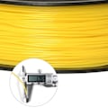 Miniatyrbillede 3 af 4: GEEETECH Gul 3D PLA-filament 1,75 mm 1 kg ledning til 3D-printer, 1 kg 1 spole, 0,02 mm høj præcision