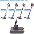 Miniatyrbillede 2 af 4: 3500mAh Dyson V7 batteri kompatibelt til Dyson V7 Animal V7 Motorhead Pro V7 Fluffy V7 Dyson støvsuger