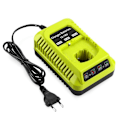 Miniatyrbild 1 av 6: Universell Laddare - Ryobi - 12V-18V - Snabbladdning - 3A - Flera Skydd Grön