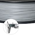 Miniatyrbillede 3 af 4: PLA Filament Grå 1,75 mm 1 kg ledning til 3D-printer, 2,2 LBS 1 kg 1 spole 0,02 mm høj præcision