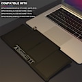 Miniatyrbillede 2 af 3: 7,6V 7200mAh Li-Polymer Batteri Kompatibel med Apple MacBook Air 3,2 13" A1369 (Sent 2010) A1377 A1405 A1496 020-7379-A MC503LL/A svart