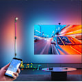 Miniatyrbillede 6 af 6: SWAREY Gulvlampe Stue LED Ambient Light Bluetooth RGB Farve APP Kontrol Music Sync 135cm