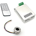 Miniatyrbilde 1 av 5: K216 Fingeravtrykkskontrollkort + r503 Fingeravtrykkmodul To-farget ringindikatorlys Tilgangskontroll