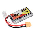 Miniatyrbilde 4 av 5: ZOP Power 7.4V 1500mAh 40C 2S LiPo Batteri XT60 Plugg for RC Drone