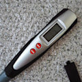Miniatyrbild 2 av 5: Elektronisk Grillgaffeltermometer för Steak, Lammkotletter, Fläskkotletter, Grill, Bakgrundsbelyst Display, Utomhusgrill, Baktermometer