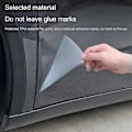 Miniatyrbillede 3 af 4: Sort TPU Bilkrop Beskyttelsesfilm Usynlig Til Tesla Model 3/Y 2017-2023 Forreste Bageste Dør Udvidet Transparent Bilbeklædningssæt