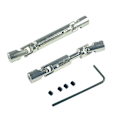 Pikkukuva 2 / 5: 2KPL Päivitetyt Metalliset Vetoakselit 72-93mm Säädettävät LDR/C P06 1/12 RC Autoajoneuvojen Mallien Varaosat