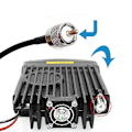 Miniatyrbilde 4 av 5: Fin Dobbel VHF UHF Antenne For Bilmobilradio