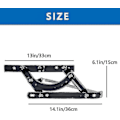Miniatyrbillede 2 af 5: Sofa-Senge Diy Justerbar Fjedermekanisme Futonhængsel Hardware Triple Click Hængsel Hardware Til Sovesofa,hww